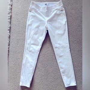 Old Navy Rockstar Jeggings White - Size 14